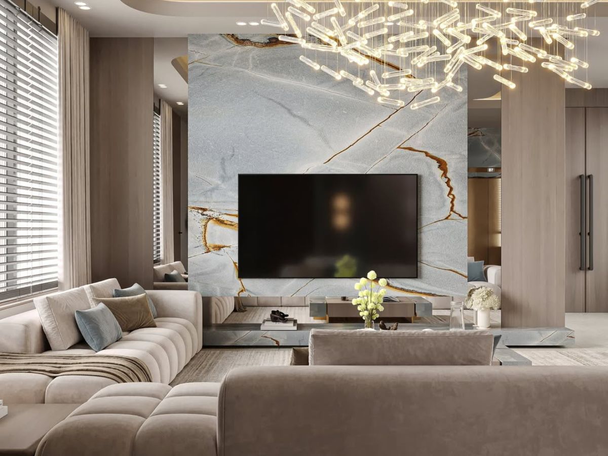 Thiết kế phòng khách 50m2