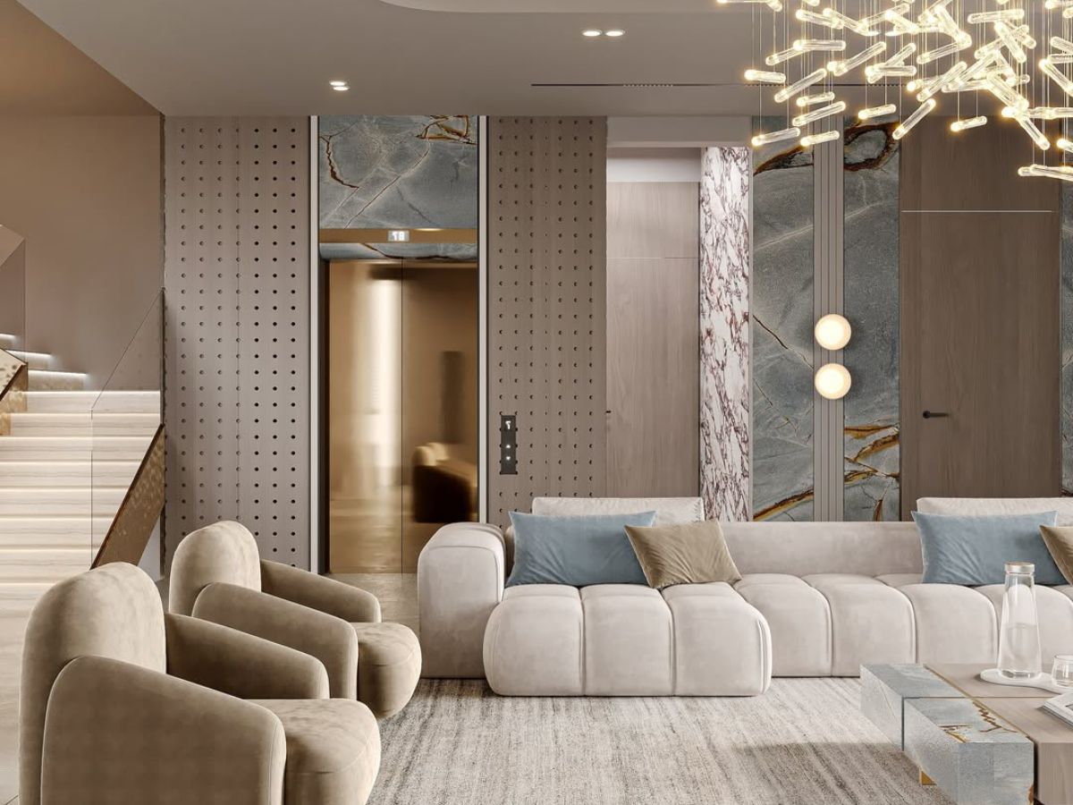 Thiết kế phòng khách 50m2