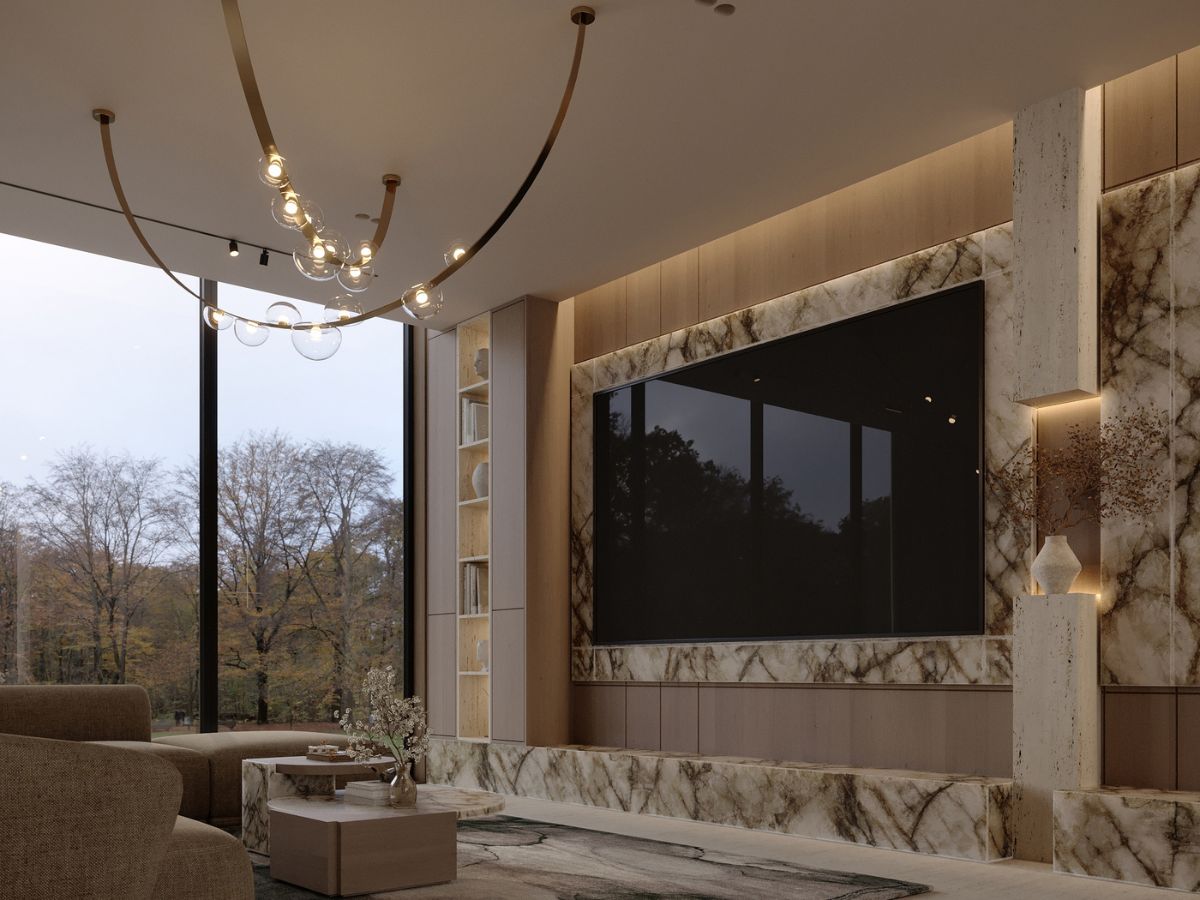 Thiết kế phòng khách 50m2