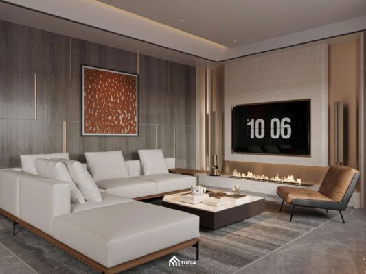 Thiết kế phòng khách 6m2