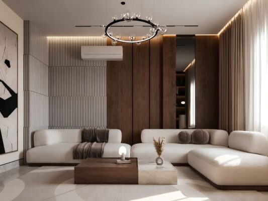 Thiết kế phòng khách 9m2