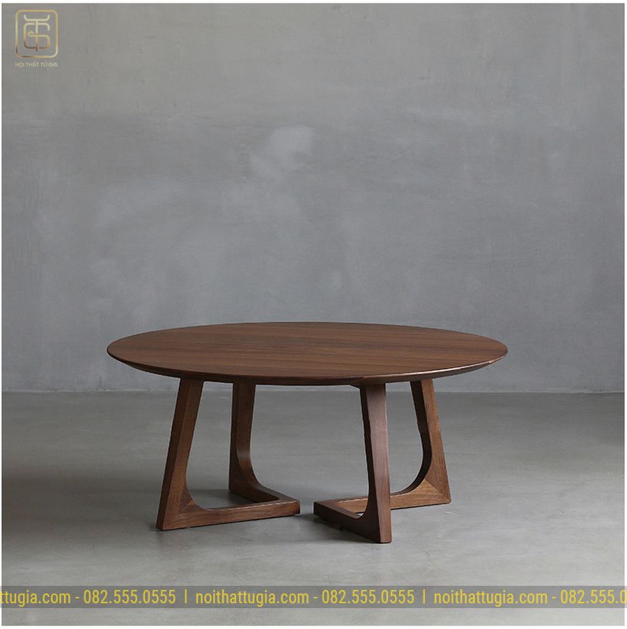 Chân bàn được thiết kế với những đường nét mềm mại sang trọng