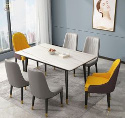 Bộ bàn ăn 6 ghế độc đáo