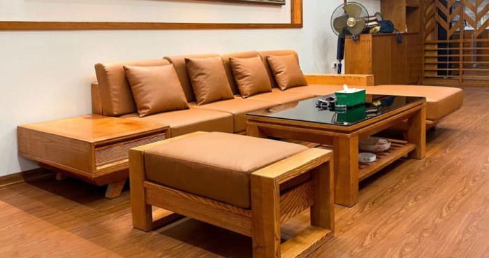 Bộ bàn ghế gỗ Tần Bì sang trọng, thẩm mỹ và ấm cúng