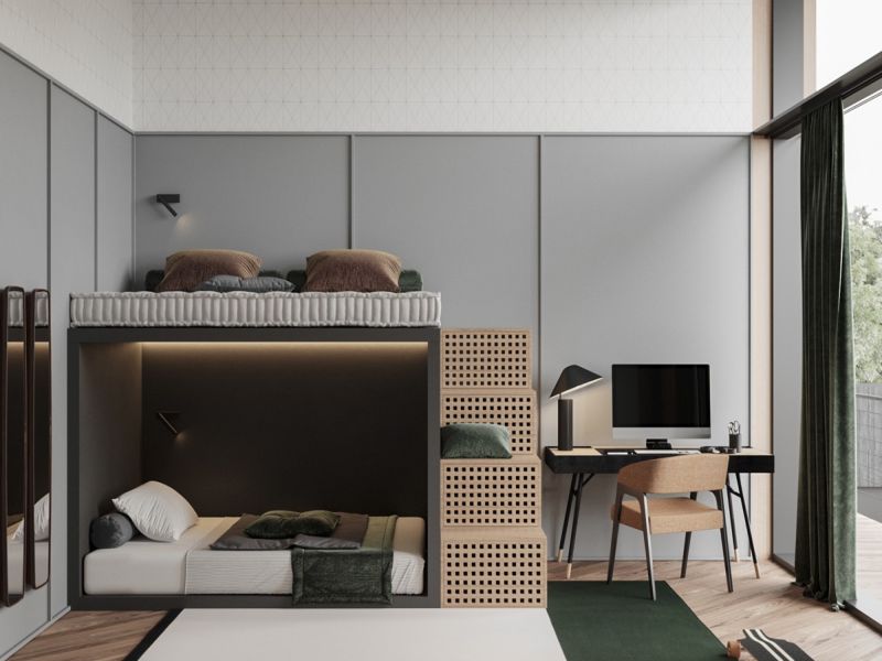 Cách bố trí phòng ngủ nhỏ 10m2 đơn giản, hiện đại và thoải mái