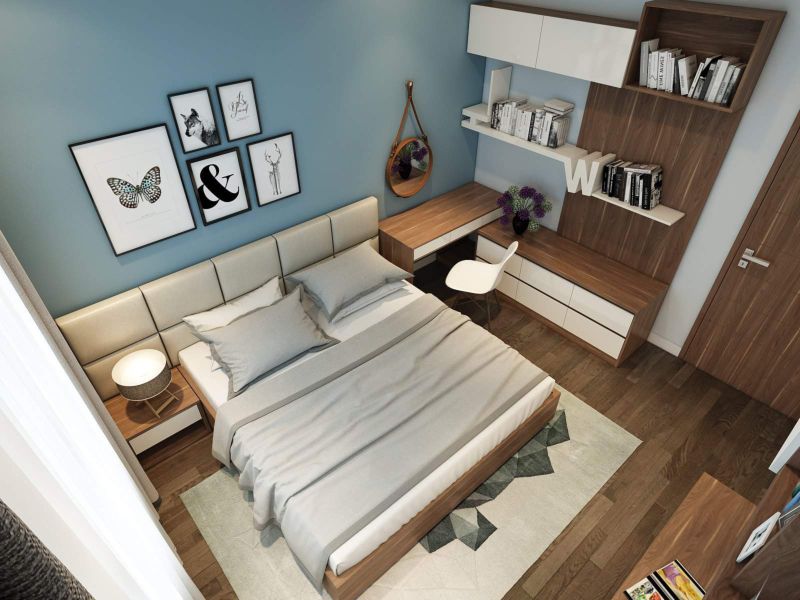 99 Mẫu thiết kế phòng ngủ nhỏ tối ưu diện tích nhất