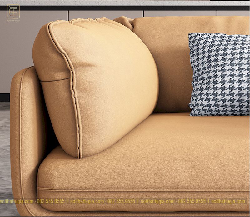 Ghế sofa bọc da hiện đại cao cấp SF11