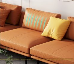 Ghế sofa cao cấp da hiện đại SF08