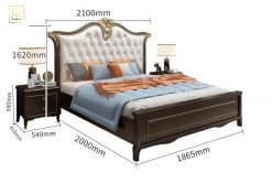 Giường ngủ rộng rãi 2000x1865cm