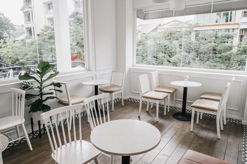 Không gian cafe scandinavian nhẹ nhàng và tinh tế