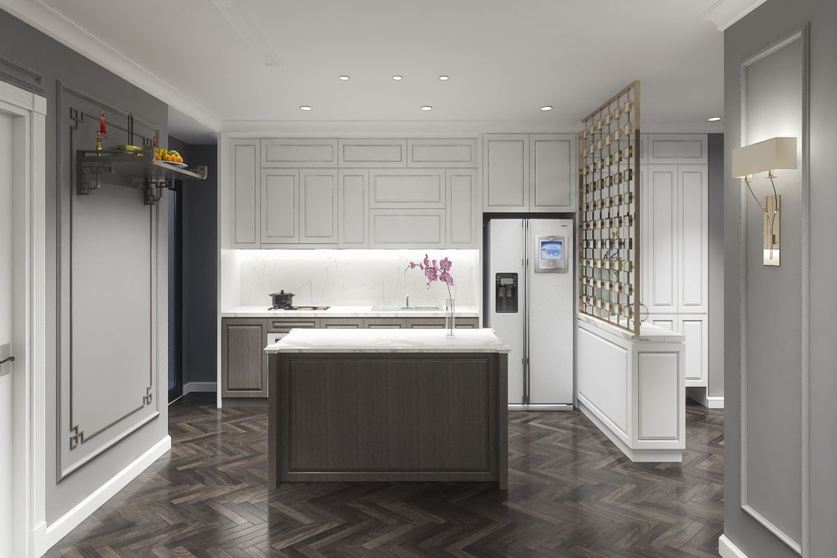 15 Mẫu thiết kế nội thất chung cư tân cổ điển đẹp nhất 2022
