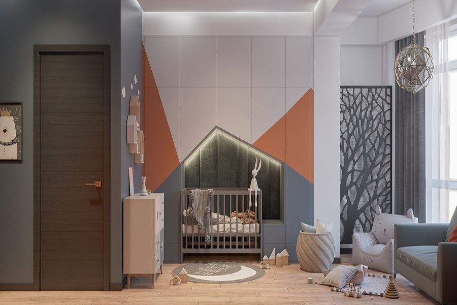 Top 99 mẫu thiết kế nội thất phòng ngủ bé trai đẹp nhất 2021