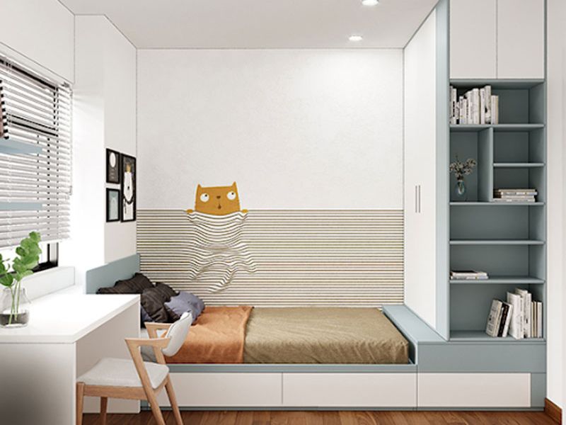 Lựa chọn giường tủ thông minh để tối ưu không gian cho căn phòng 12m2