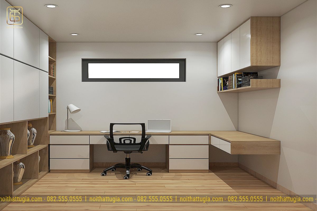 Nội thất trong thiết kế căn hộ chung cư tối giản được thiết kế đơn giản không cầu kỳ