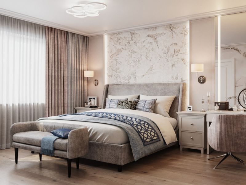 Phòng ngủ bền đẹp với thời gian phong cách đương đại
