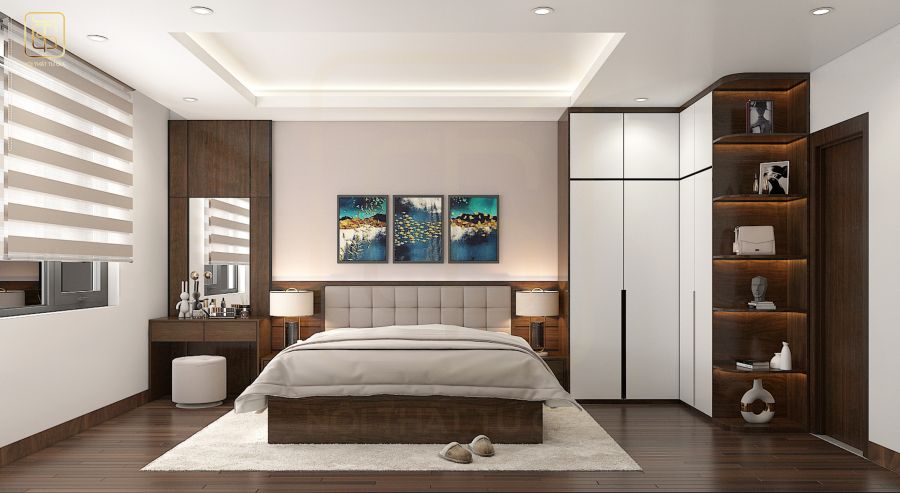 Thiết kế nội thất chung cư 3 phòng ngủ sang trọng 