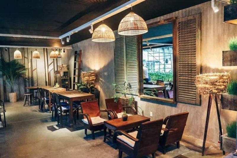 Thiết kế quán cafe vintage nhẹ nhàng, sang trọng và gần gũi