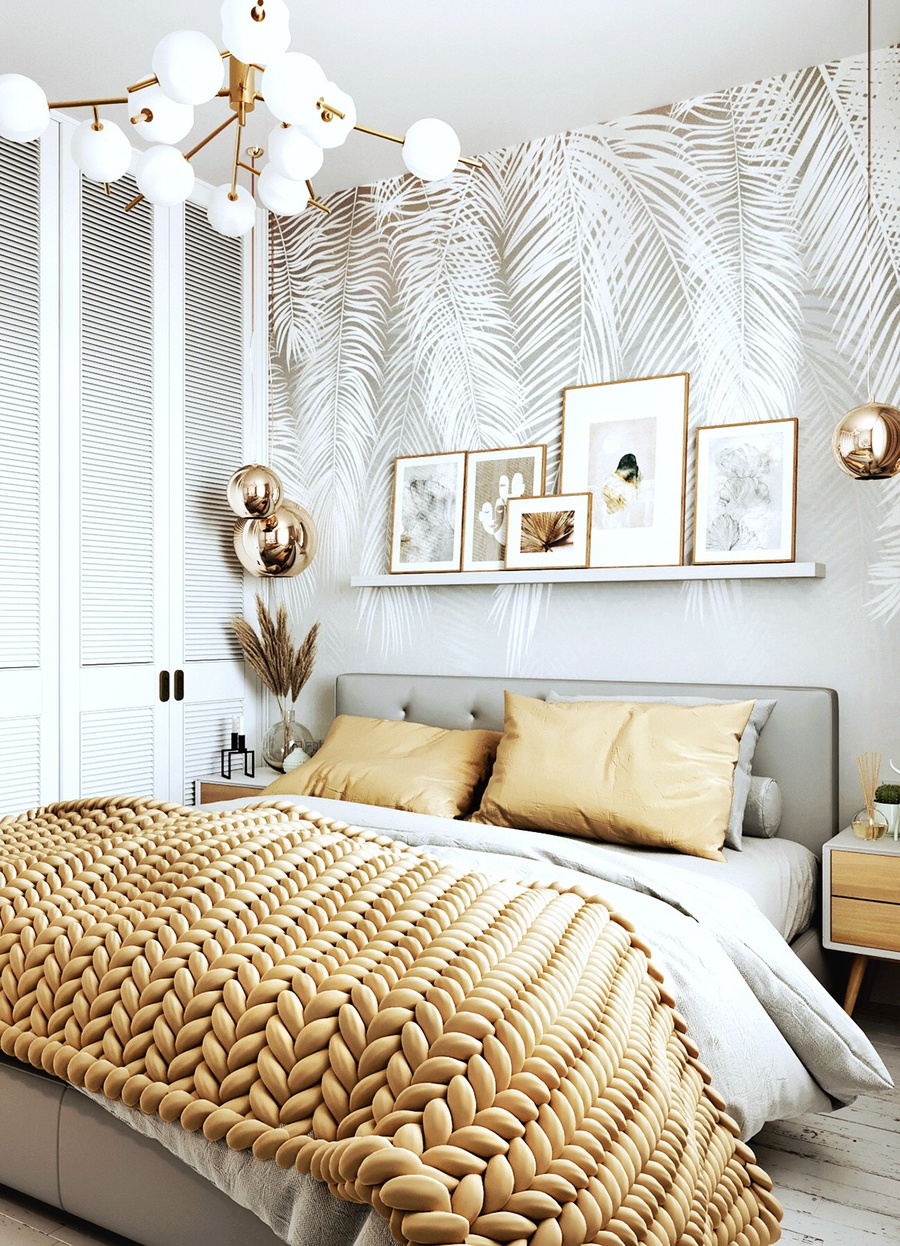 Trang trí phòng ngủ bằng giấy dán tường phù hợp độ tuổi