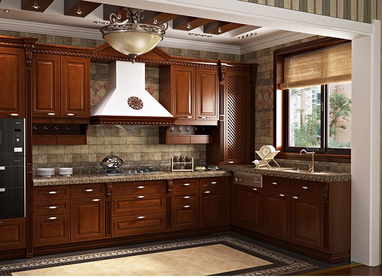 Tủ bếp gỗ nhiên nhiên đa dạng phong cách