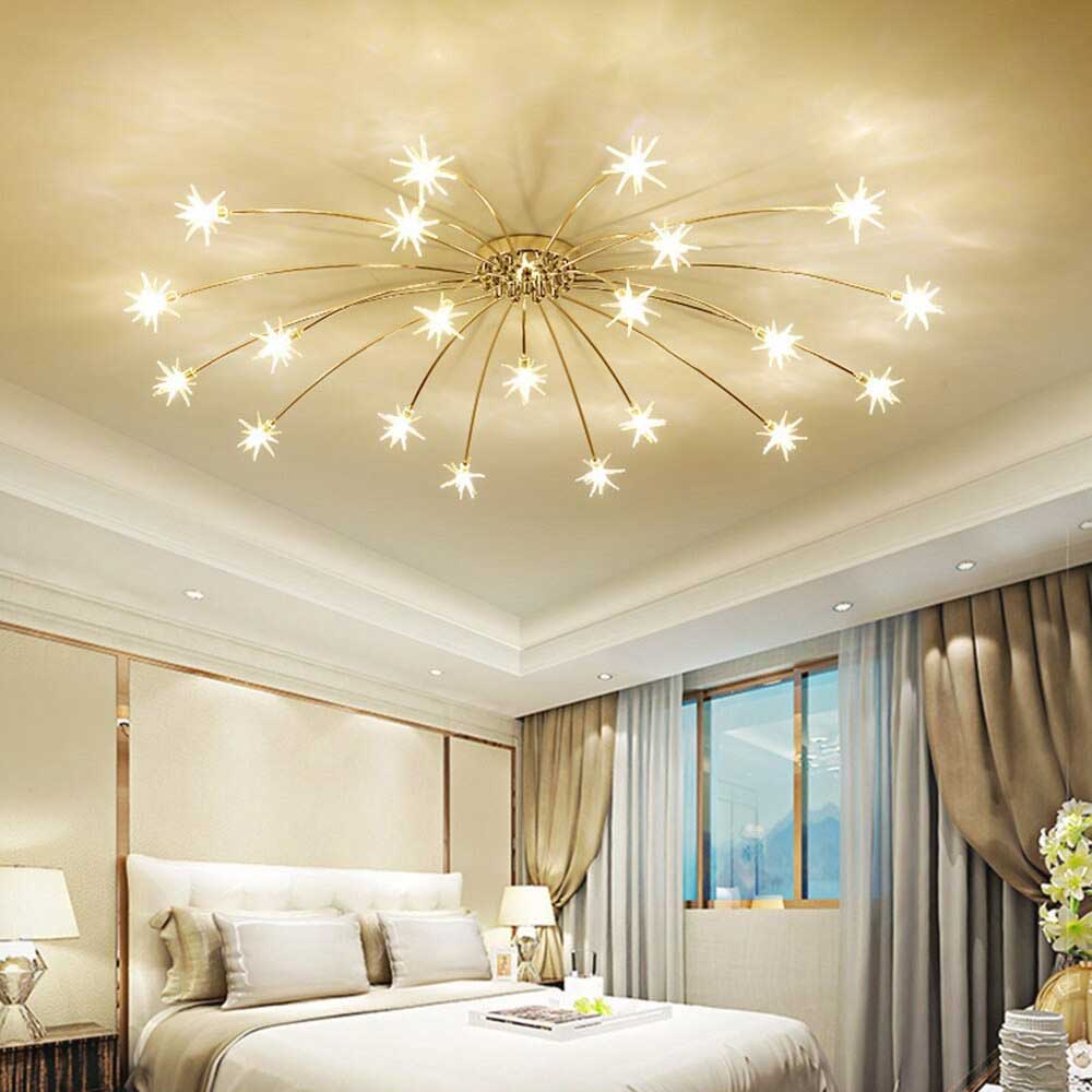 Tự trang trí phòng ngủ đẹp với đèn led