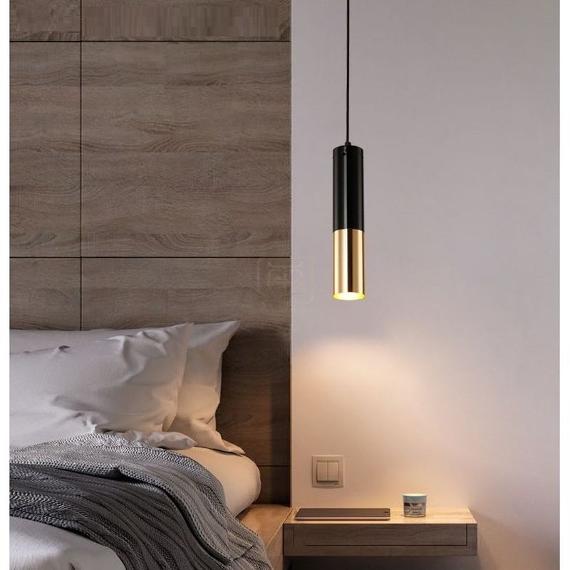Đèn treo giúp không gian phòng ngủ trở nên thanh thoát mềm mại hơn rất nhiều