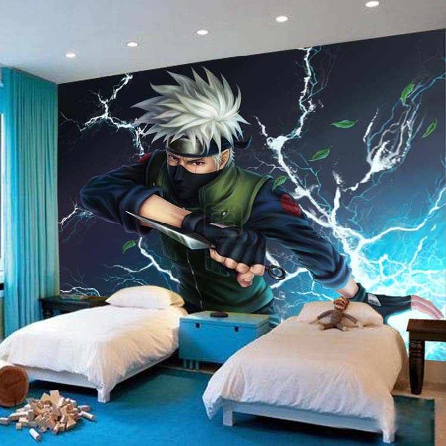 Mẫu phòng ngủ nhân vật Anime cá tính độc đáo