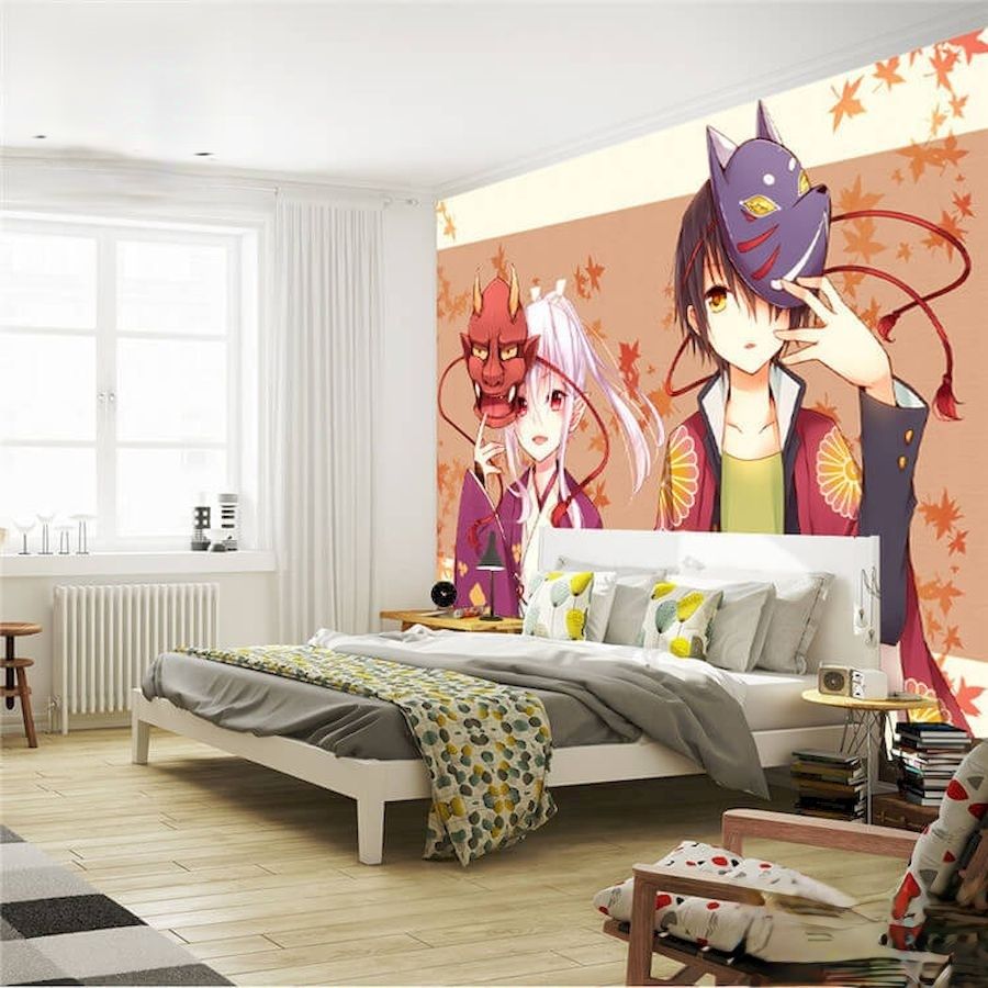 Những phòng ngủ được trang trí các nhân vật Anime đáng yêu