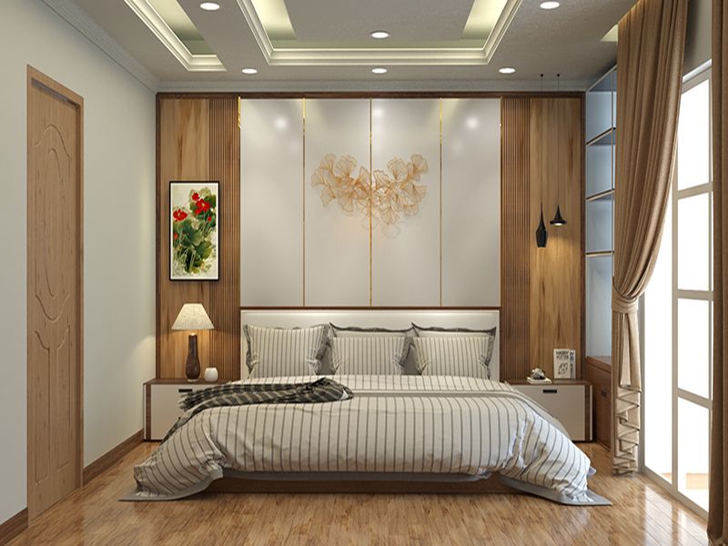 Thiết kế phòng ngủ đẹp cho nam phong cách luxury